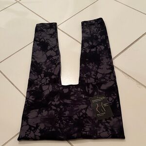 Stylish Black Tie-Dye Leggings